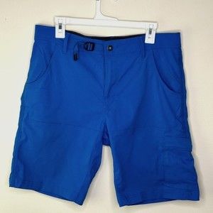 prAna mens Stretch Zion Short Outdoor Camping Hiking Shorts Size 33Wx10L